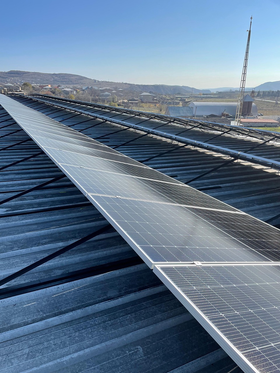 Logistikzentrum Düsseldorf – 850 kWp Dachanlage